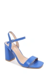 Berness Agatha Block Heel Sandal In Blue