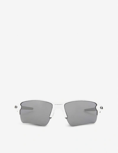 Oakley Women's White Flak® 2.0 Xl Rectangle-frame Sunglasses