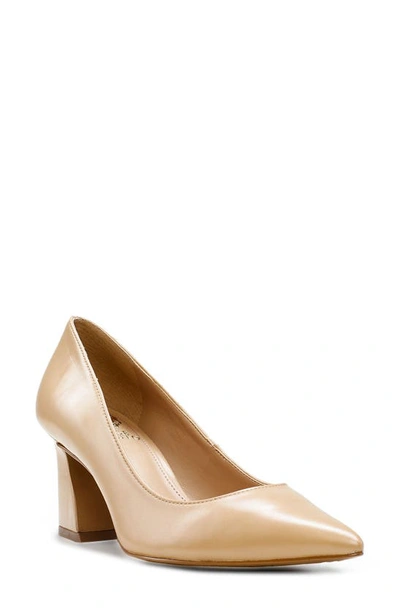 Vince Camuto Hailenda Pointed Toe Pump In Beige