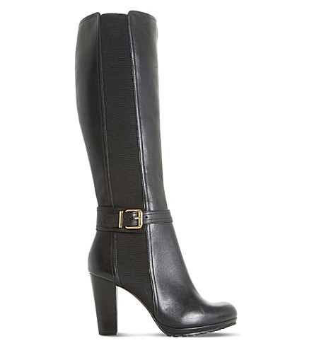 dune ladies black boots