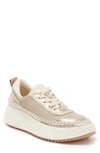 Dolce Vita Dannis Sneaker In Light Gold Mesh