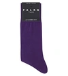 Falke Tiago Cotton-blend Socks In Purple