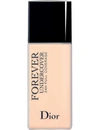 Dior Forever Undercover Foundation 40ml In Ivory