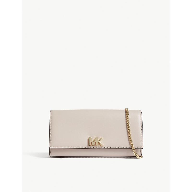 michael kors mott leather clutch