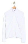 Puma All Day Fleece Zip Jacket In  White