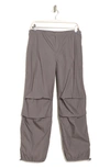 Abound Parachute Cotton Cargo Pants In Grey Pearl