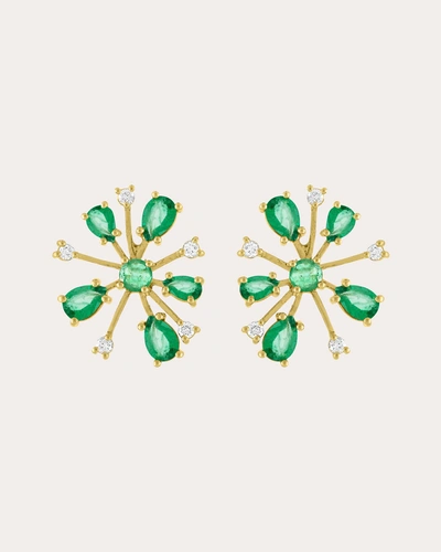 Eden Presley Women's Small Pop Rocks Stud Earrings In Green