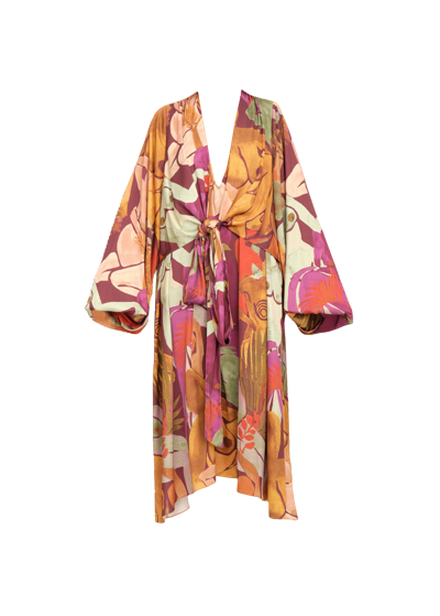 Andrea Iyamah Women's Takwa Wrap Dress In Eve Print