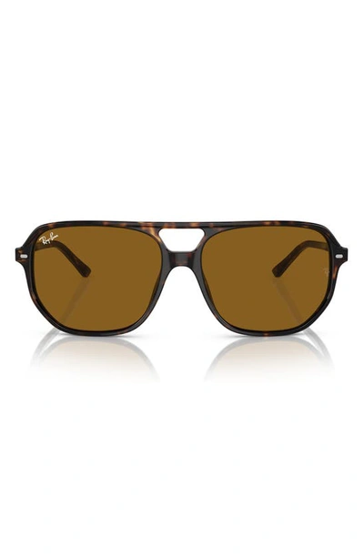 Ray Ban Bill One 60mm Square Sunglasses In Havana