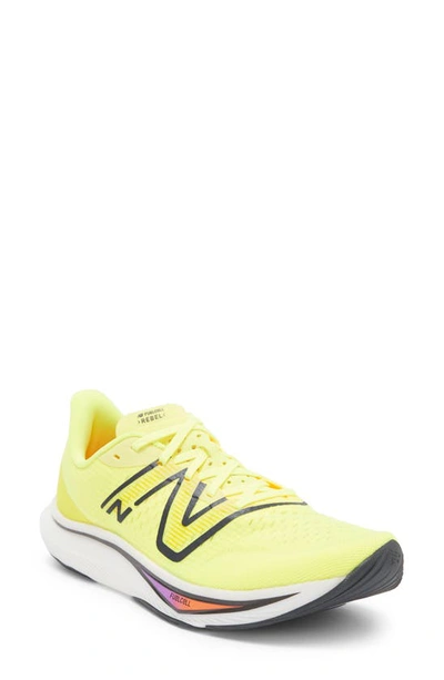 New Balance Fuel Cell Rebel V3 Running Shoe In Yellow