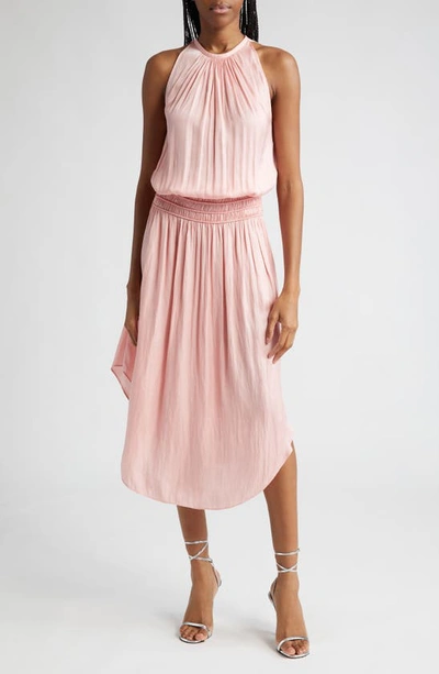 Ramy Brook Audrey A-line Dress In Pink Thistle