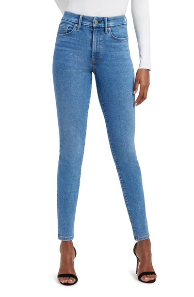 Good American Always Fit Good Legs Skinny Jeans In Denethicblue06