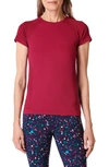 Sweaty Betty Athlete Seamless Workout T-shirt In Vamp Red