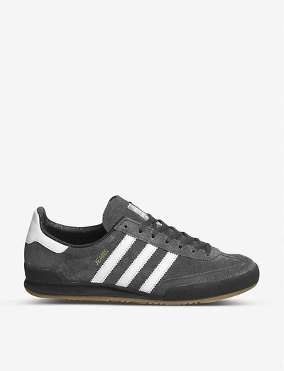 Adidas Originals Jeans Suede Trainers In Carbon Grey One