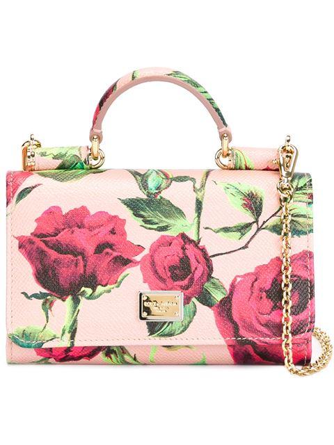 Dolce & Gabbana 'miss Sicily' Shoulder Bag In Rose F.do Rosa/rubin ...