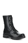 Bos. & Co. Pause Leather Boot In Black Feel Leather