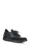 Softinos By Fly London Echo Sneaker In 000 Black Supple/ Suede