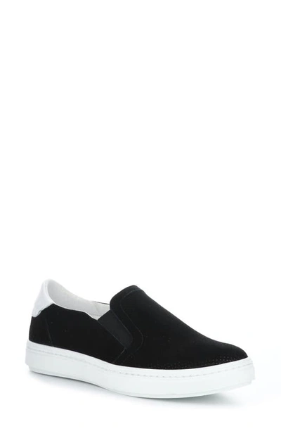 Bos. & Co. Cybill Sneaker In Black Suede