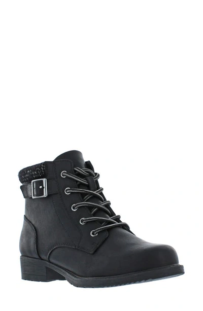 emali waterproof lug sole bootie