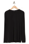 Theory Precise Long Sleeve T-shirt In Black