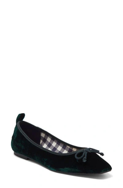 Draper James Taylor Ballet Flat In Evergreen