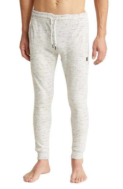 Hurley Mélange Lounge Joggers In Natural