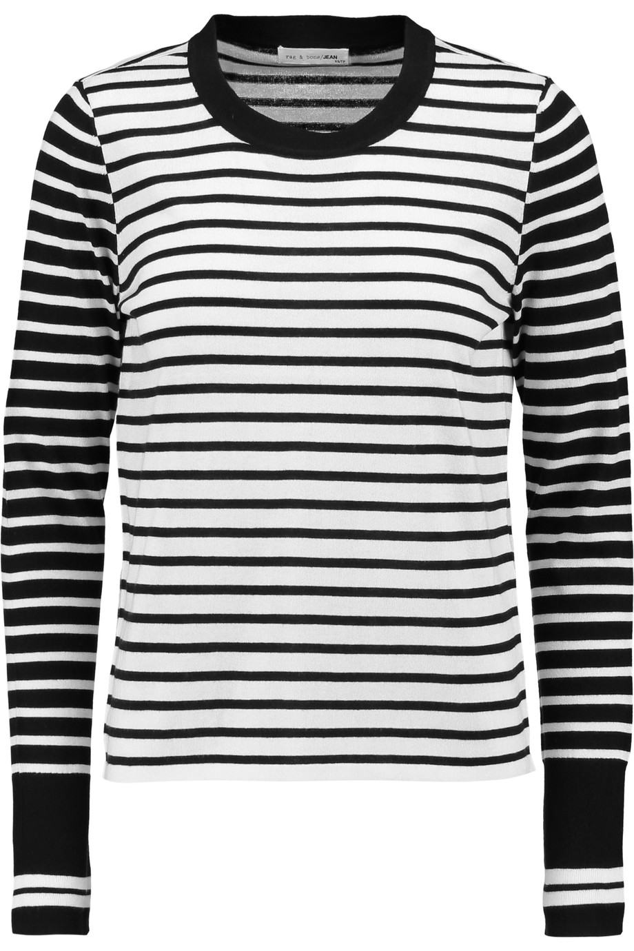 Rag & Bone Angela Striped Silk And Cotton-blend Sweater | ModeSens