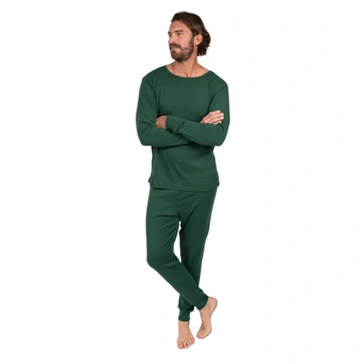 Leveret Mens Two Piece Cotton Pajamas Boho Solid Color In Multi