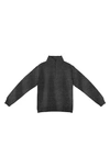 Fleece Factory Nantucket Half Zip Pullover In Black