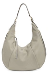 Aimee Kestenberg Corfu Pleated Hobo Bag In Steel Grey