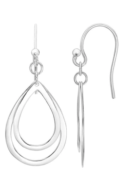 A & M Sterling Silver Teardrop Earrings