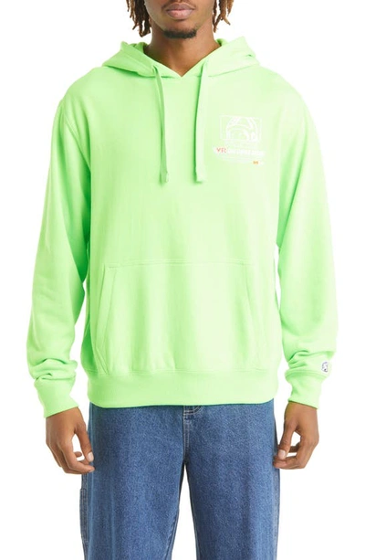 Billionaire Boys Club Vr French Terry Ski Hoodie In Green Geck