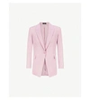Theory Etiennette Stretch-wool Blazer In Berry Tint