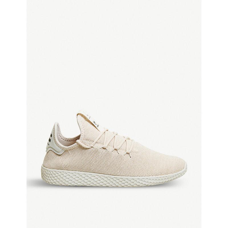adidas pw tennis hu linen chalk white