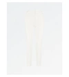 Max Mara Pegno Straight High-rise Stretch-jersey Trousers In Ivory
