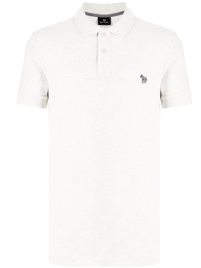 Ps By Paul Smith Paul Smith Regular Fit Ss Polo Shirt White