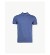 Polo Ralph Lauren Slim-fit Cotton-piqué Polo Shirt In Light Navy