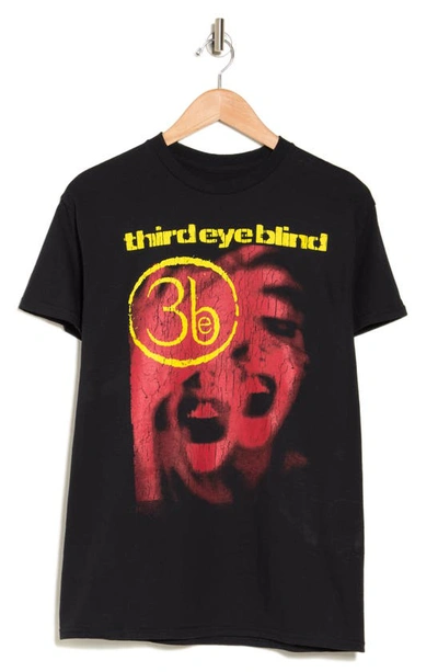 Trust The Universe Third Eye Blind Cotton Graphic T-shirt In Black