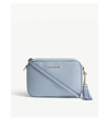 Michael Michael Kors Jet Set Leather Camera Bag In Pale Blue