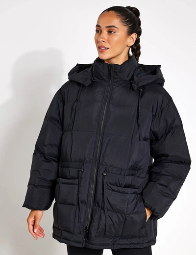 Beyond Yoga Puffer Jacket In Blue