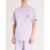 Born X Raised Westside Rocker Cotton-jersey T-shirt In Lavender