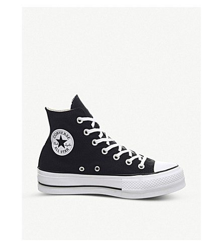 chuck taylor all star lift high top black