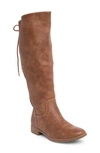 Eurosoft Wenda Faux Leather Boot In Luggage Tan