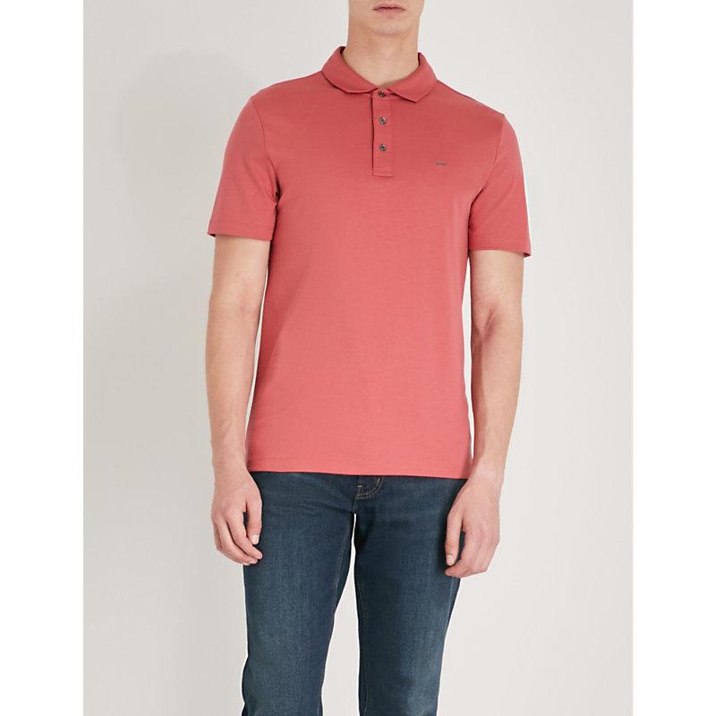 michael kors polo red