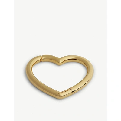 Balenciaga Gold Heart Bracelet