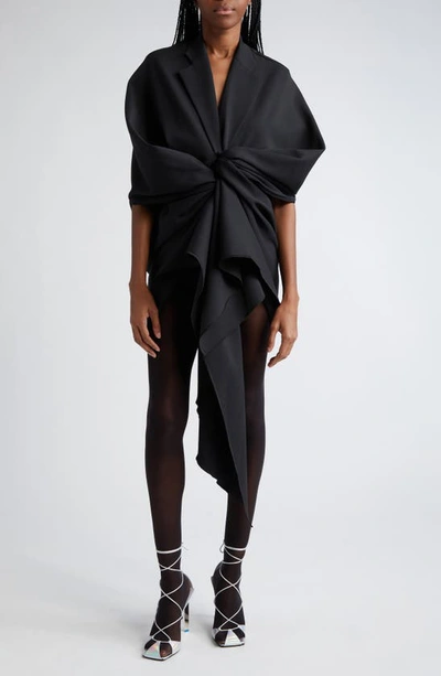 Coperni Wrapped Jacket In Black