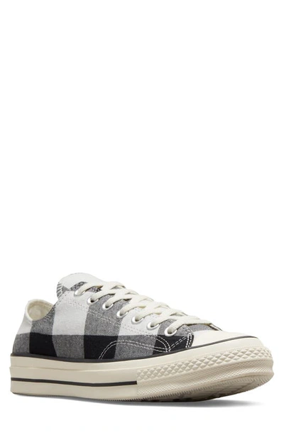 Converse Chuck 70 Oxford Sneaker In Black/ Grey/ Pristine