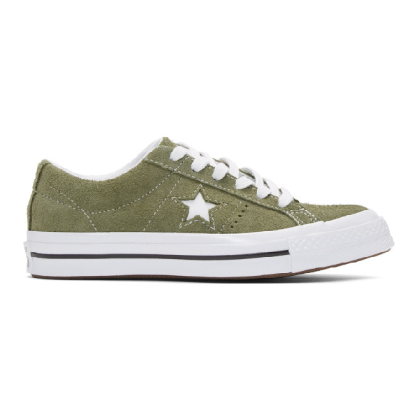 one star suede low top sneaker