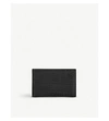 Loewe Ladies Black Textured Leather Business Card Holder