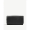 Loewe Black Continental Wallet In Black/candy